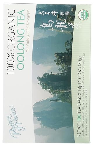 Miniatura 2 de Prince of Peace Té Oolong Orgánico, 100 Bolsas de Té – Té Oolong 100% Orgánico – Té Oolong Sin Azúcar – Alternativa Baja en Cafeína al Café