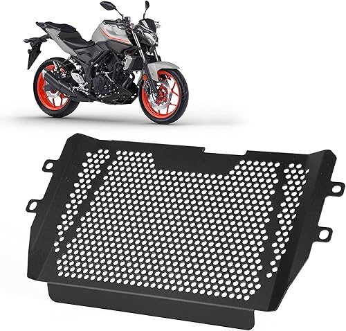 Miniatura 8 de Protector de radiador de motocicleta, compatible con Yamaha MT-03 MT25 FZ03 Protección de rejilla 2015-2021, protección de rejilla MT-03 MT25 FZ03