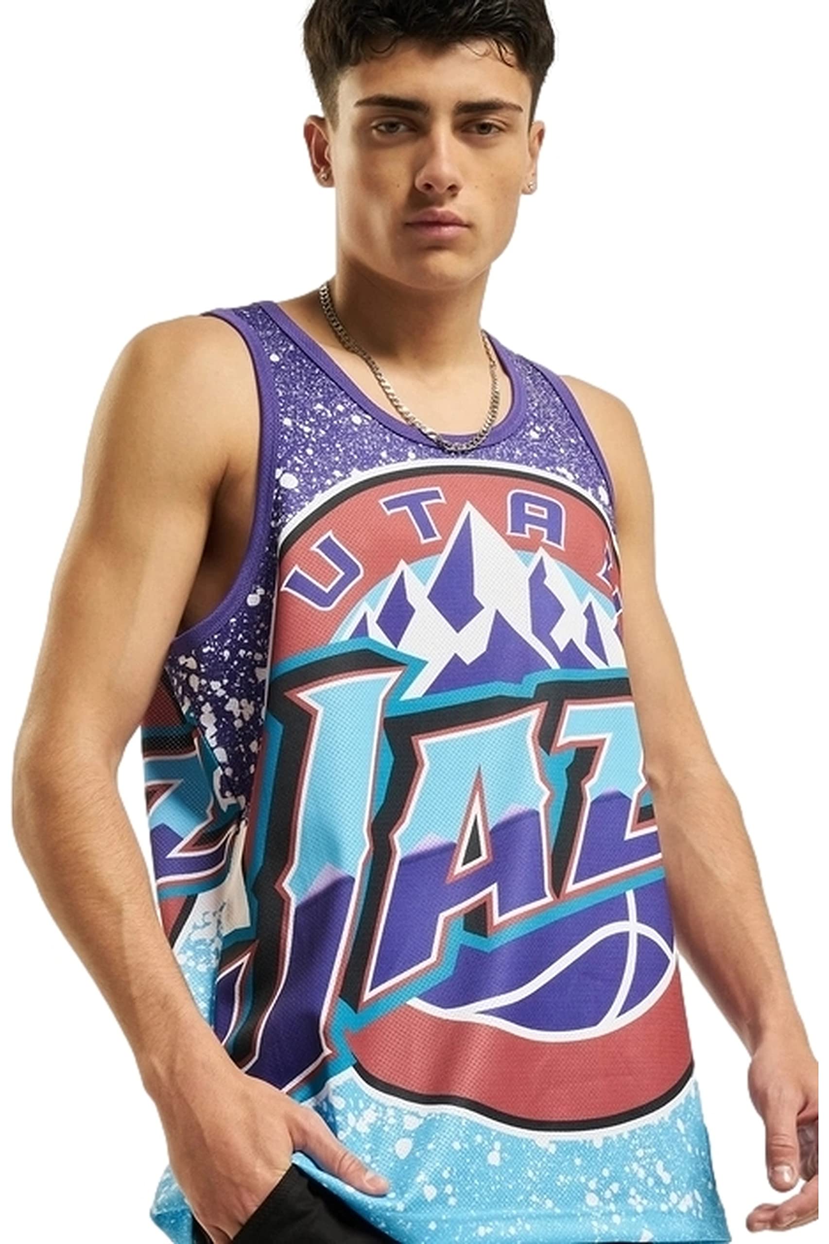 Mitchell & Ness NBA Jumbotron Sublimated Tank Utah Jazz