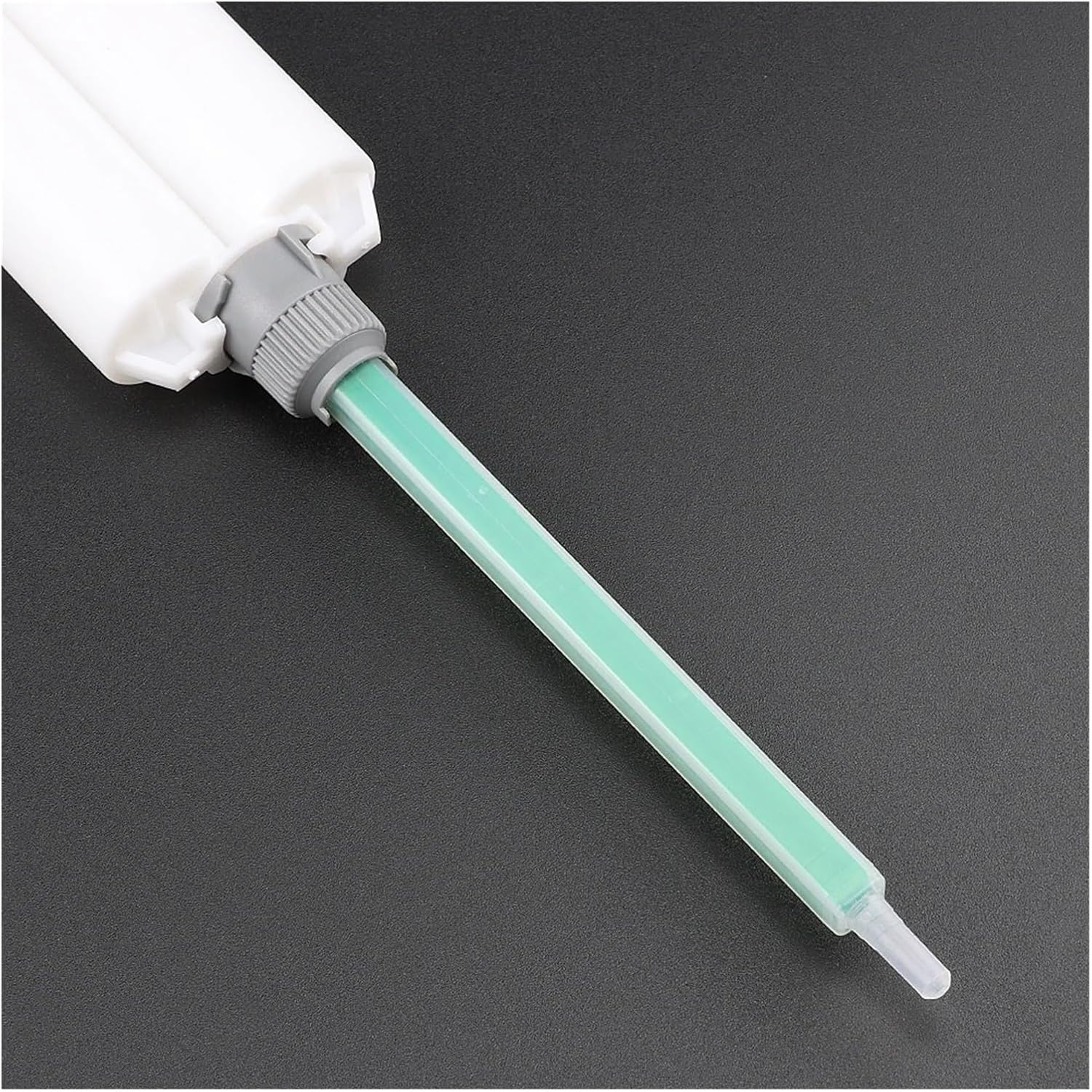 10/20/50/pcs Epoxy Adhesive Mixing Nozzle Tip Resin Mixer Adhesive for AB Glue Guns Applicator Mb6-24 Mixing Tube (1:1 Ratio)(50pcs)