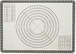 Amazon Basics Nonstick Silicone Pastry Baking Mat with Measurements, BPA-Free, Oven-Safe, Extra Large 71.1cm x 50.8cm
