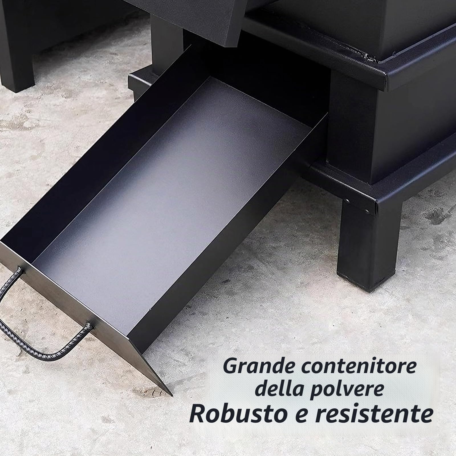Stufa a Legna Portatile per 1-4 Persone Stufe a Legna da Interno con Canna Fumaria da 97cm Lamiera in Acciaio Spesso Cucine da Campeggio per uso Interno ed Esterno