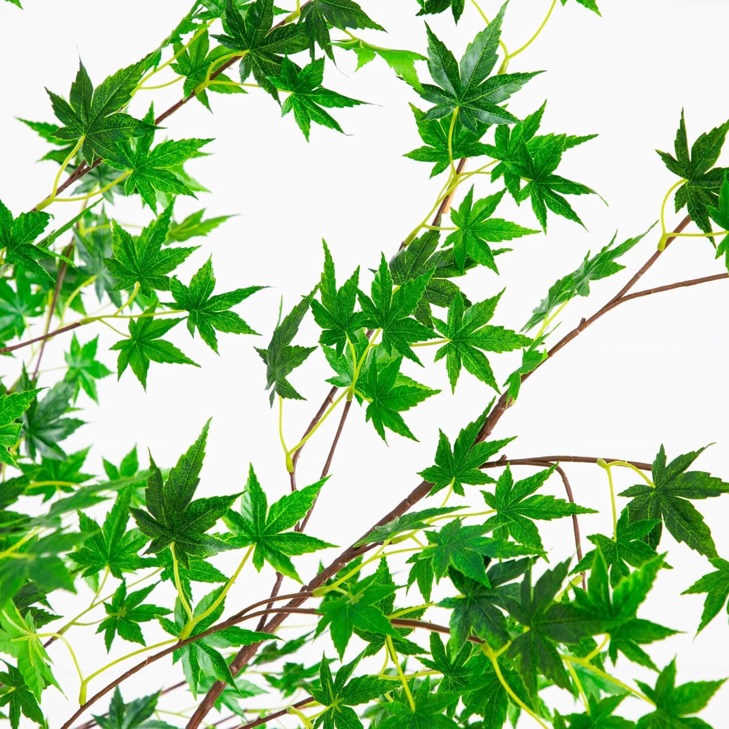 Nearly Natural 7ft Artificial Maple Tree - Indoor Fake Tree for Home Decor - Lifelike Faux Tree in Nursery Planter