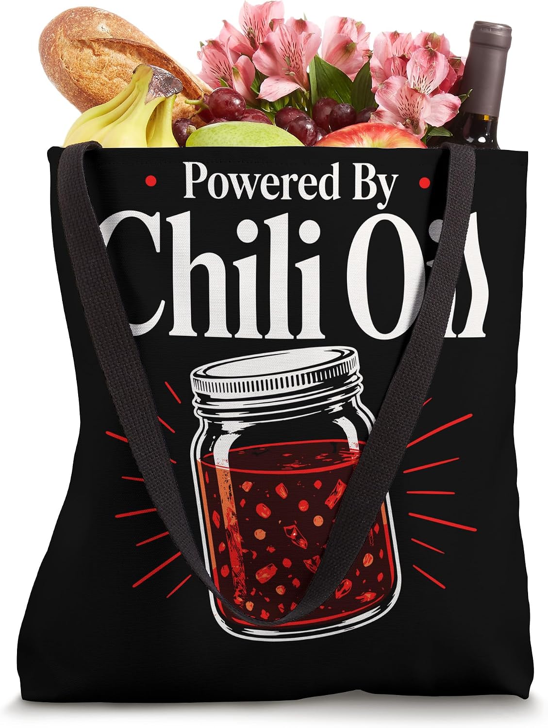 Chili Oil Chili Crisp Dumpling Lover Noodle Lover Foodie Tote Bag