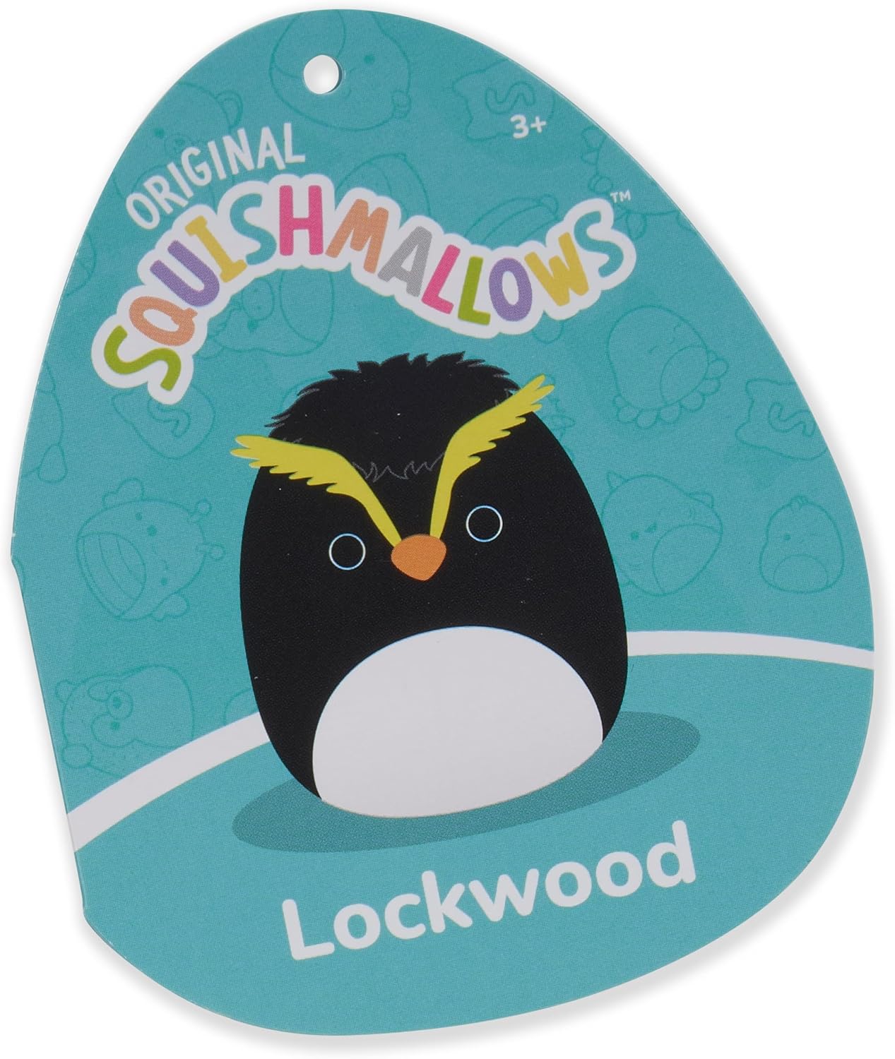 Squishmallows Original 11in Lockwood The Rockhopper Penguin – Official Jazwares Plush (Medium-Sized)