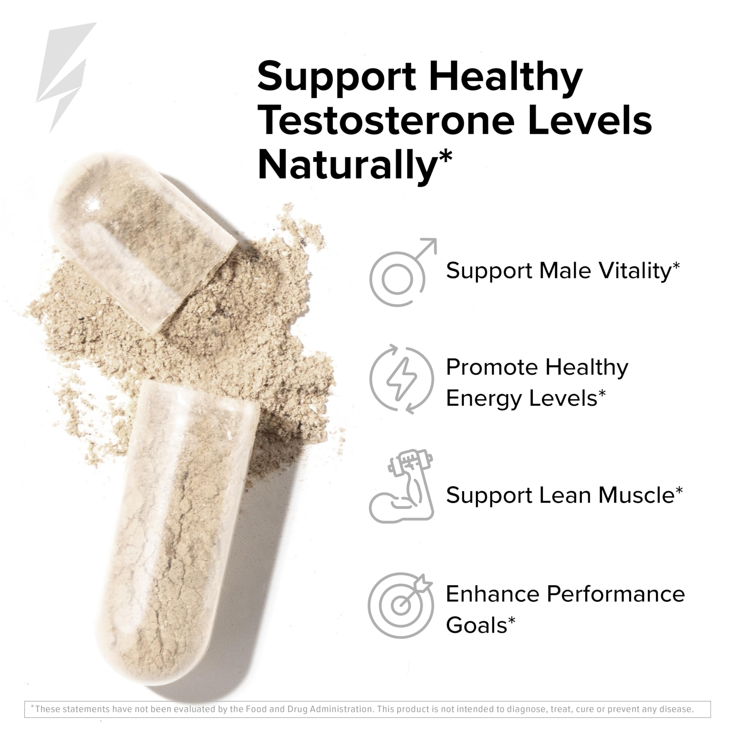 InnoSupps T-Drive Magnum Testosterone Booster & Muscle Builder, 30 Servings — Amazon image 3