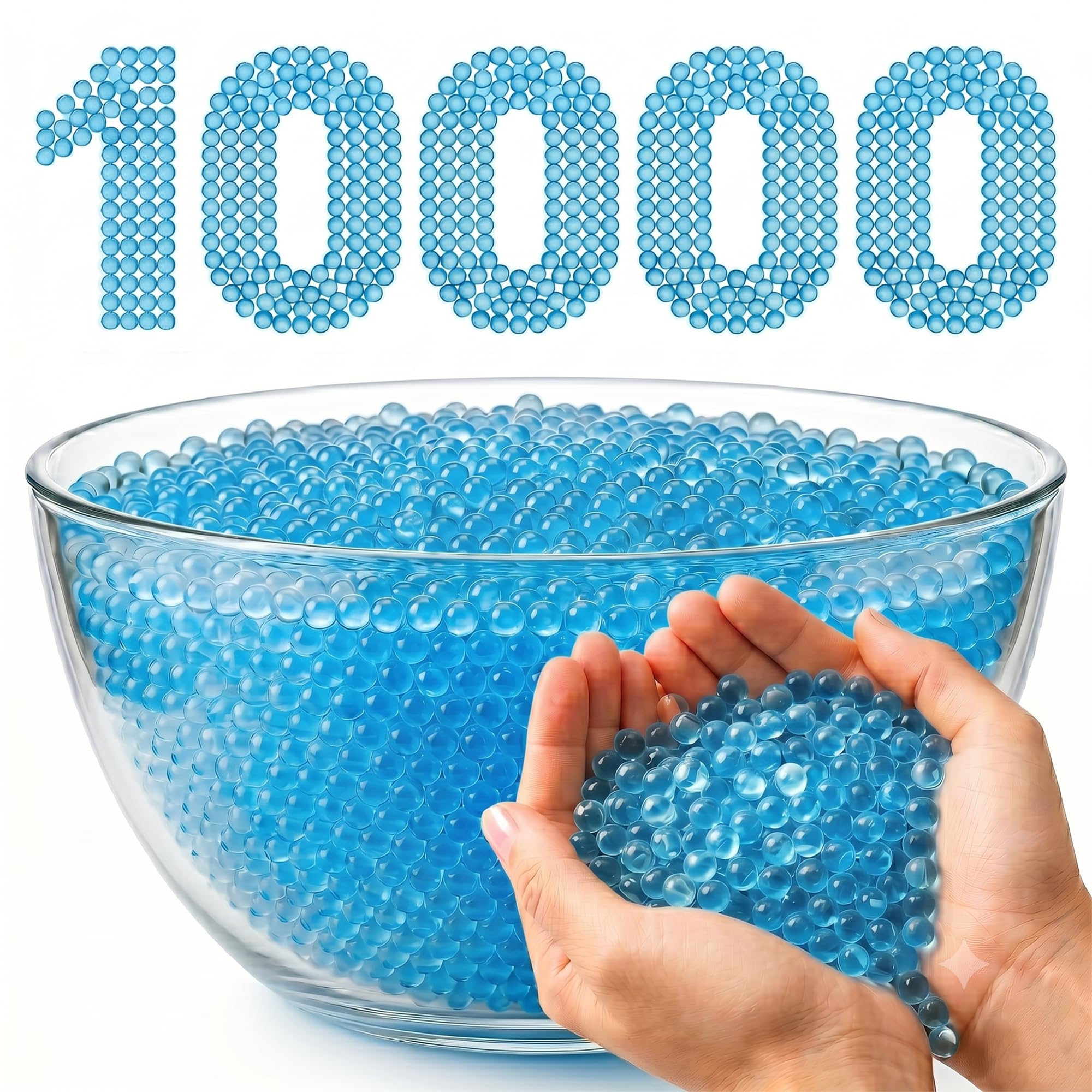 Gel Balls 7-8mm Water Bullets for Blaster Gun, High Absorbent Water Beads Ammo, Non-Toxic Gel Blaster Refill Balls for Shooting Practice, Decoration & Play (Blue, 10000 Pcs)-image-48