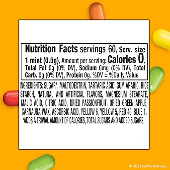Tic Tac Fruit Adventure Mints, Bulk 12 Pack, On-The-Go Refreshment, 1 oz Each