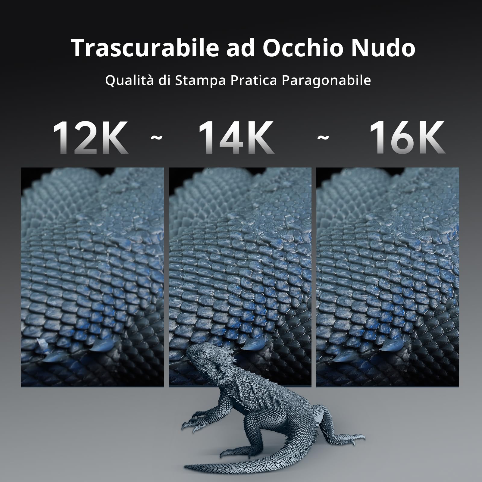 ANYCUBIC Photon Mono M7 Pro Resina 3D Stampante, Velocità Elevata di 170 mm/h con Alta Precisione 14K, Sistema di Stampa Assistito da Intelligenza Artificiale(223 x 126 x 230 mm)