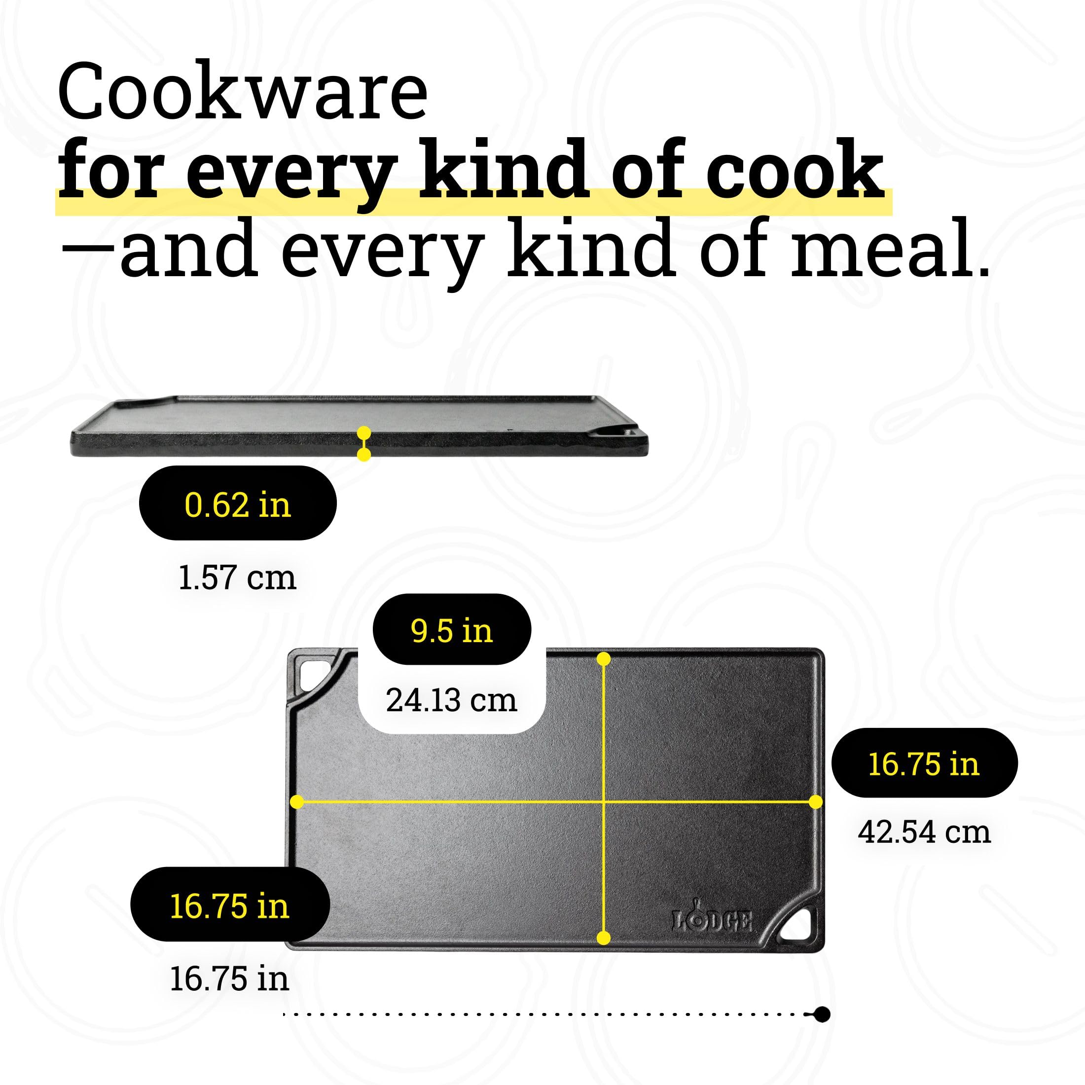 Lodge Logic Iron Griddle / blaszki do pieczenia