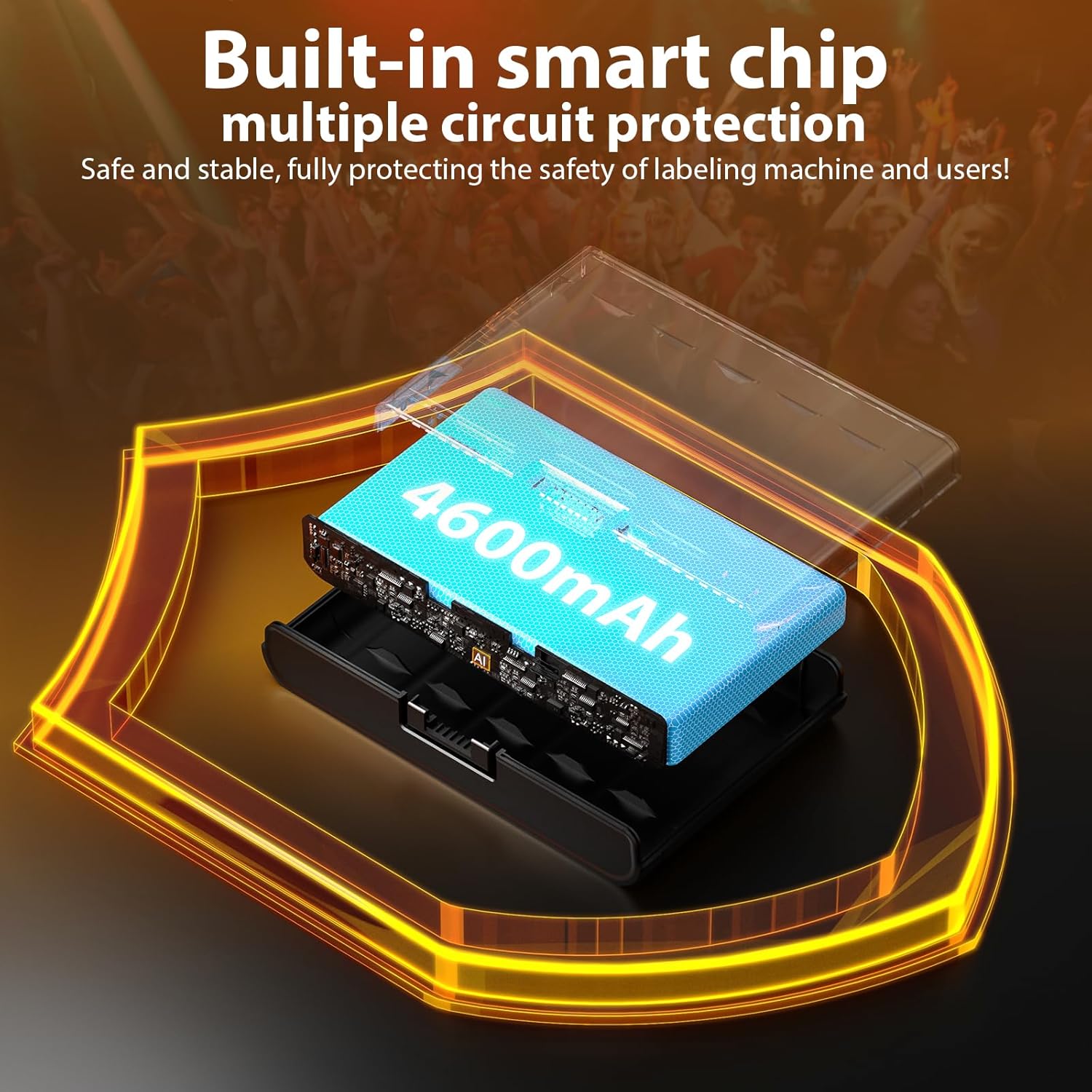 Replaceable Battery Compatible with PartyBox 520/720 Boombox 4 Speakers Compact Portable Speaker Rechargeable Spare Battery, Easy to Install, high-Capacity Batteries, Extend The use of time. - Image 5