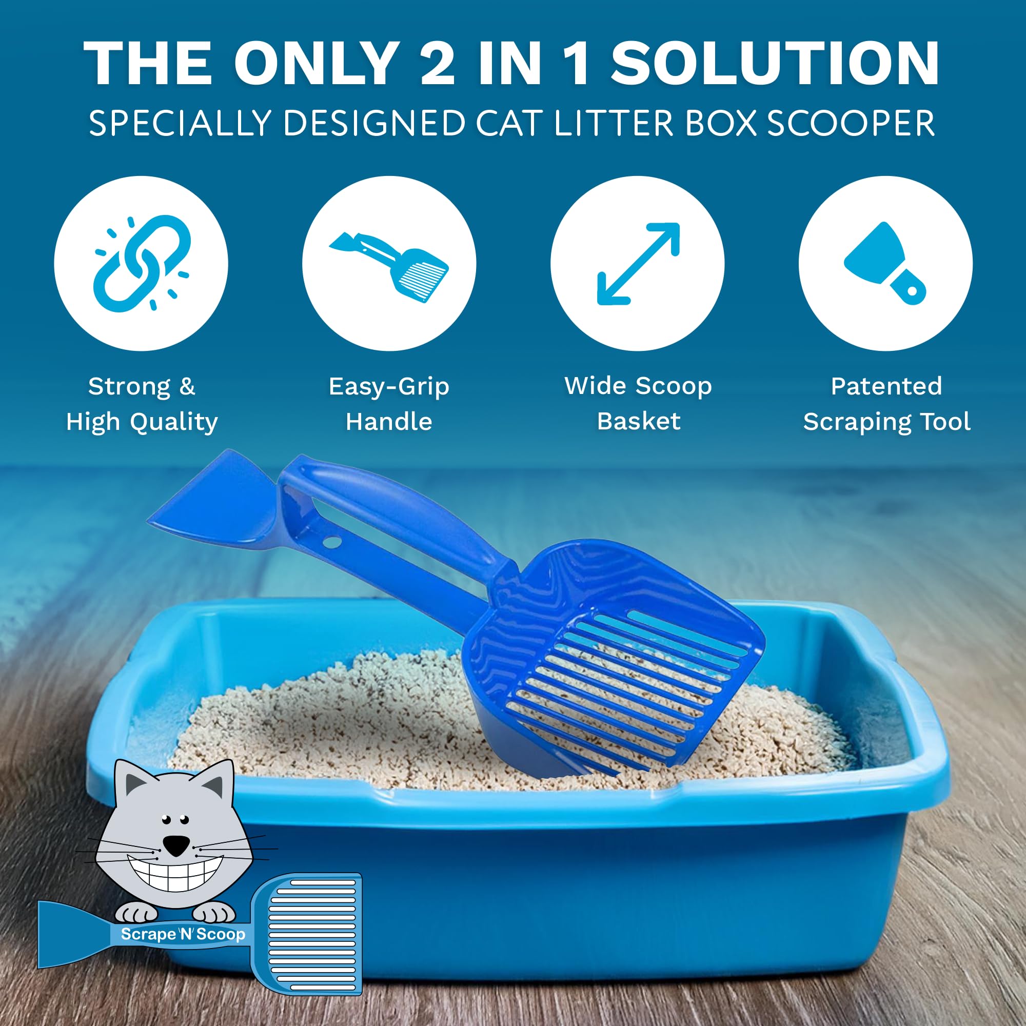 Scrape 'N' Scoop Blue