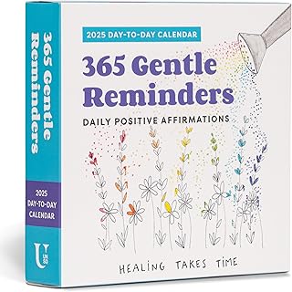 365 Gentle Reminders: Daily Positive Affirmations 2025 Day-to-Day Calendar