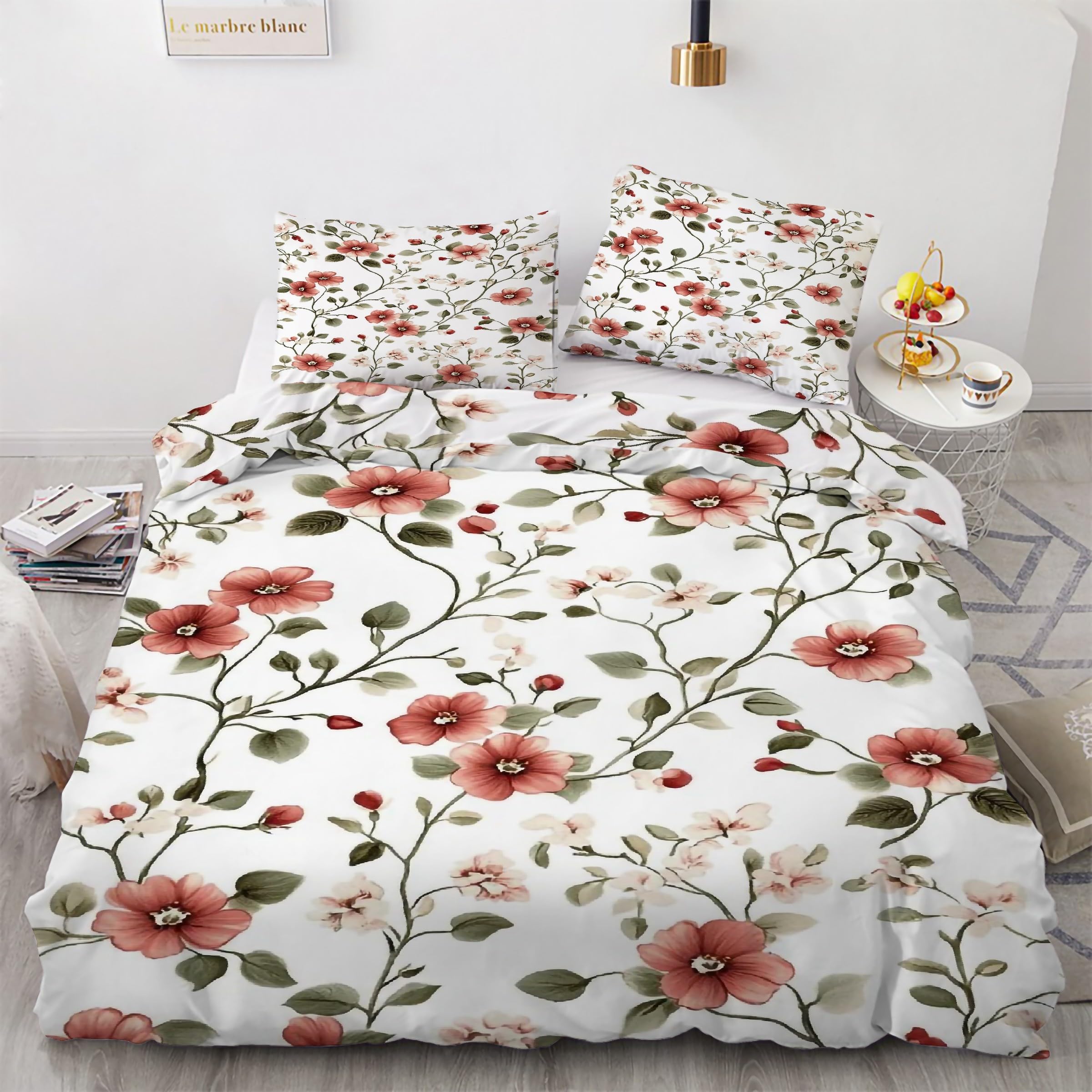Parure de lit 240x260 fleurs pour transformer votre chambre en oasis de nature
