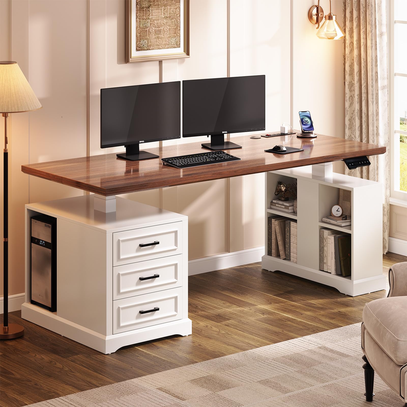 SEDETA Farmhouse Standing Desk