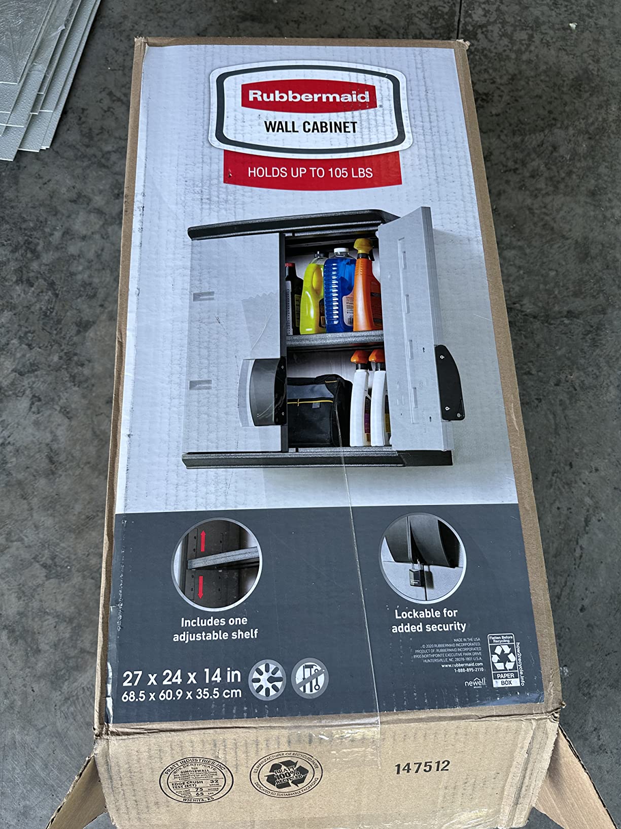 31/mo Finance Rubbermaid Freestanding Storage Five Shelf