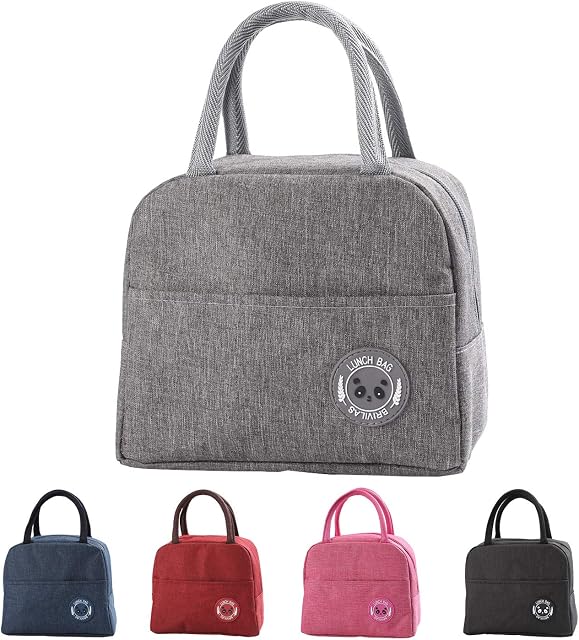YumSur Lunch Bag Insulated Tote Bag Lunch Box Resuable Cooler Bag Lunch Container Waterproof Lunch Holder for Women,Men,Student and Kid