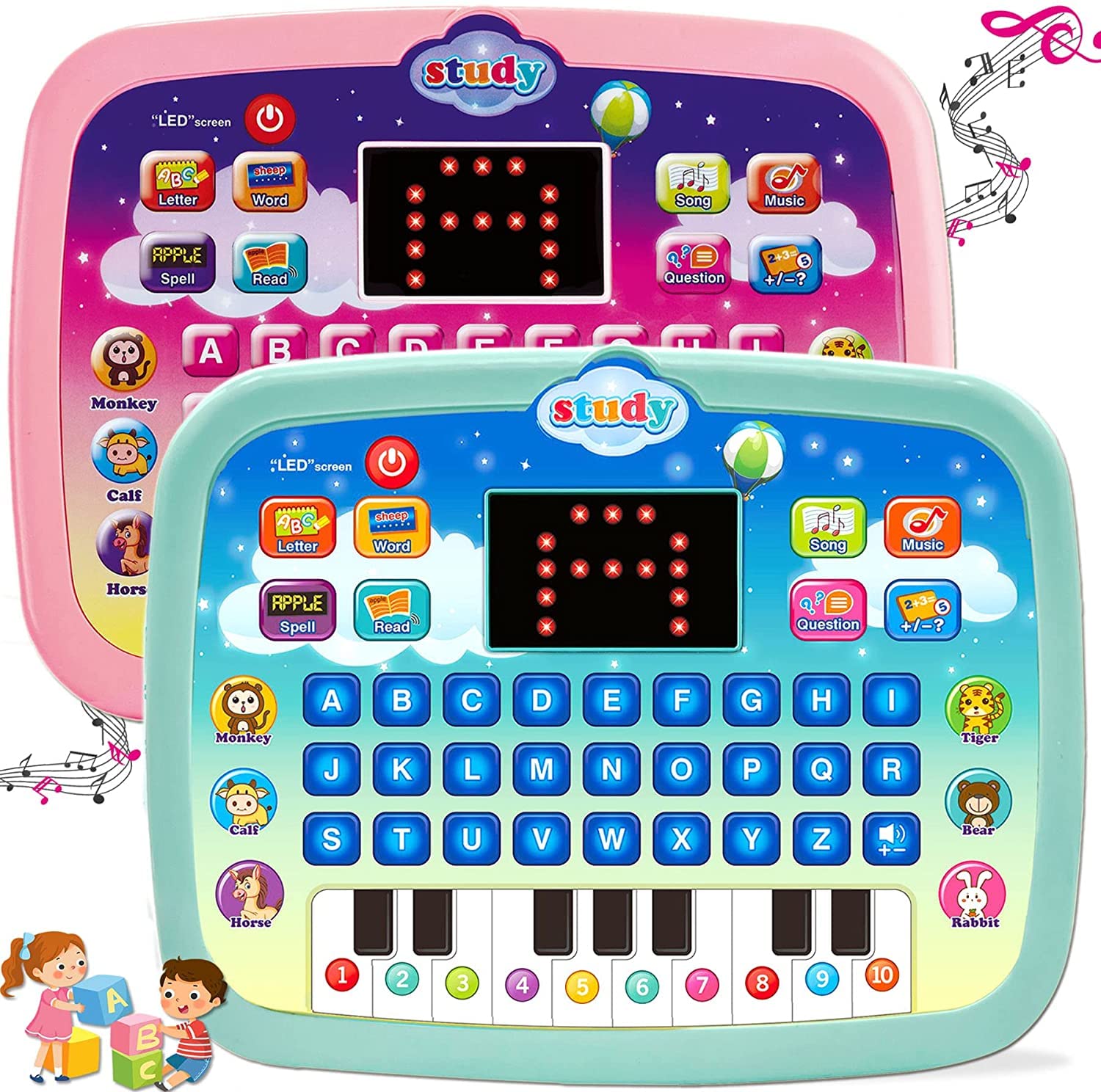 See full amazon price history chart for AEXONIZ TOYS Tablet/Laptop/Notebook/Computer Toy for Kids ABC and 123 Learning for Kids with Words,Sounds & Music,for 3+ Year Olds Girls and Boys(Sound Toys for Kids) Multicolor AEXONIZ TOYS Tablet/Laptop/Notebook/Computer Toy for Kids ABC and 123 Learning for Kids with Words,Sounds & Music,for 3+ Year Olds Girls and Boys(Sound Toys for Kids) Multicolor (B0B8NSLC9M) Amazon Price History, Amazon Price Tracker
