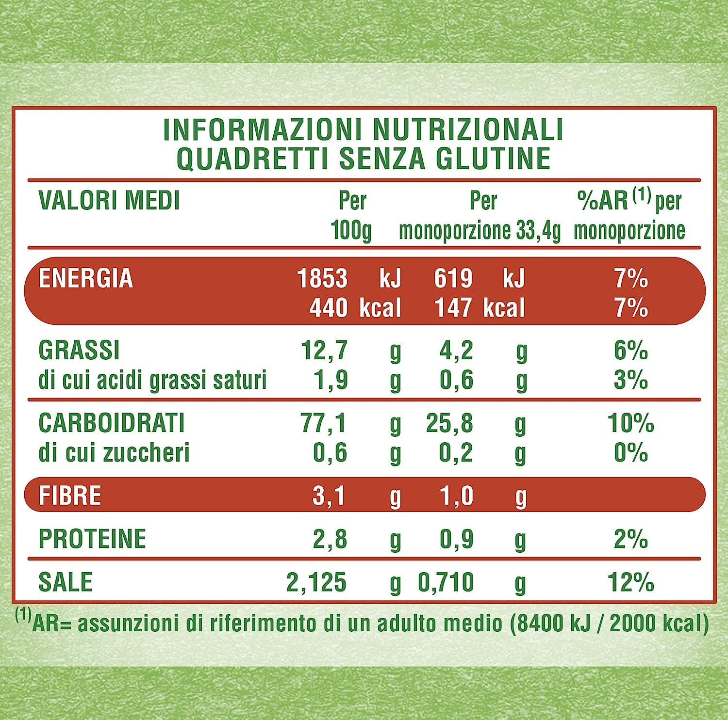 Italian Gourmet Crackers Riso e Rosmarino senza Glutine 10 x 200g