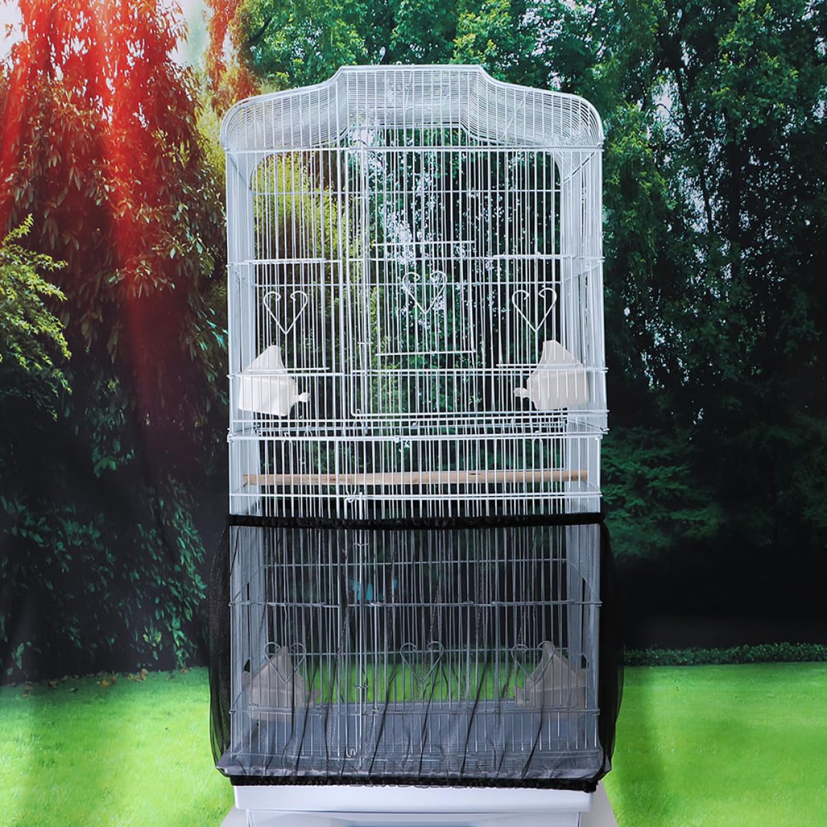 HEMOTON Birdcage Protective Cover Night Covers for Finch Cage for Large Birdcage