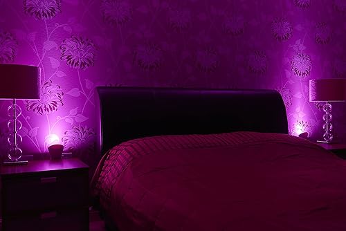 Miniatura 5 de AURAGLOW Plugin GU10 Foco Uplighter de pared aplique de luz de lavado enchufe enchufe enchufe lámpara Uplight - No incluye bombilla LED