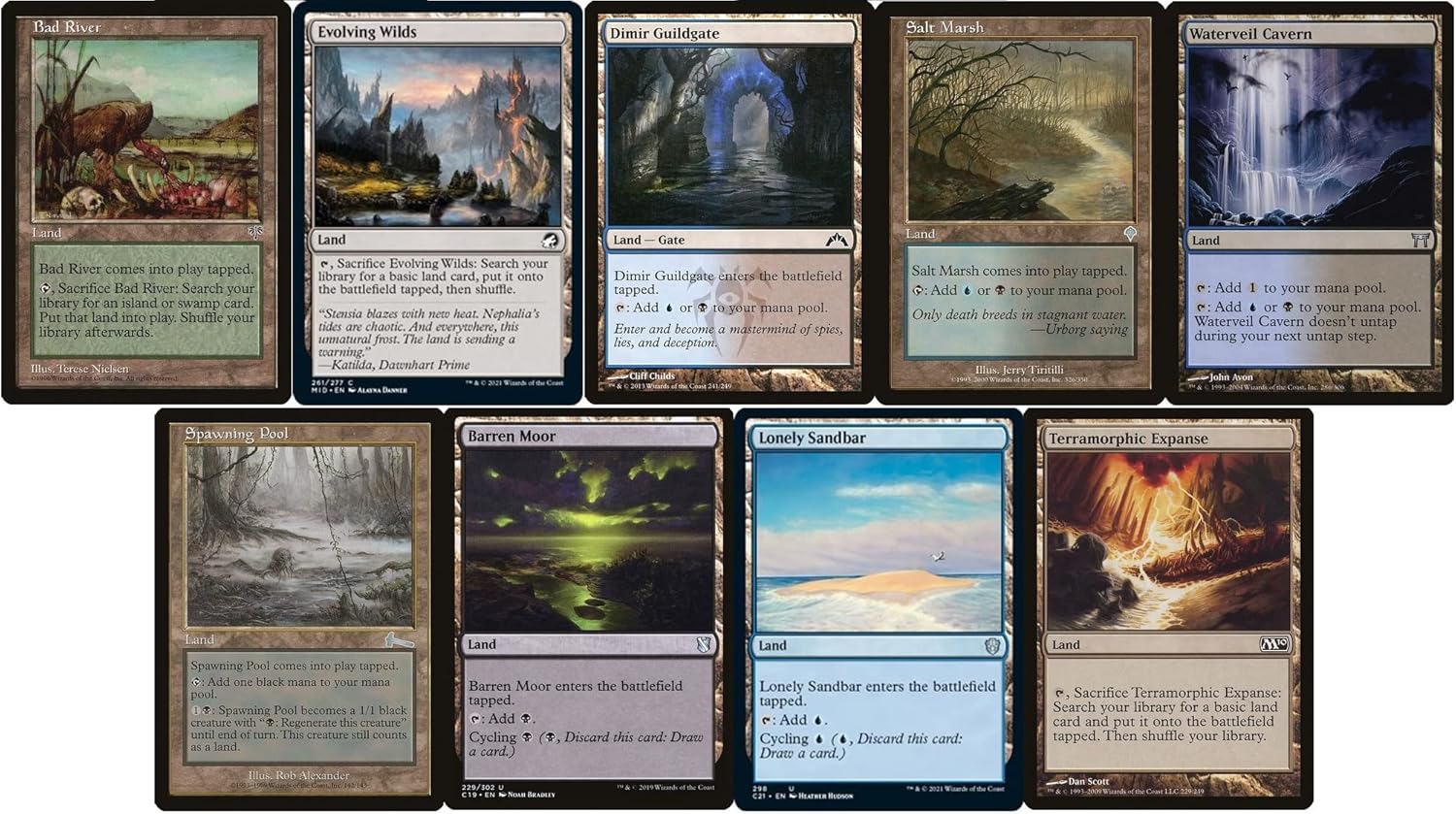 Blue/Black Zombie EDH Deck - Custom Build - Elite - MTG - Commander - 100 Card