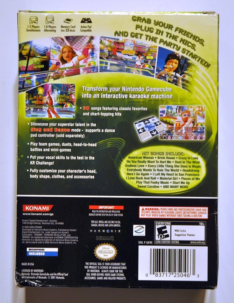 カラオケレボリューション ~ &amp; Party~ Amazon.com: Karaoke Revolution Party : Video Games