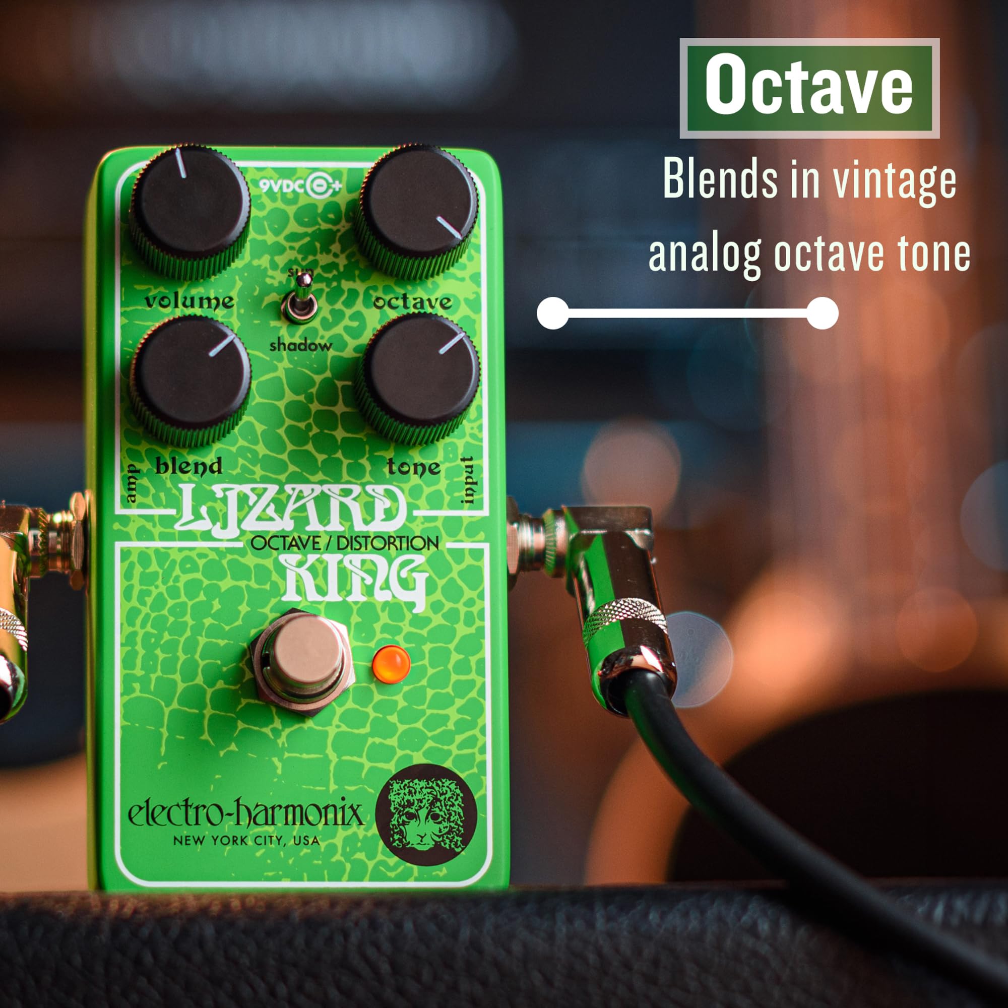 Electro-Harmonix Lizard King - Pedale per basso ottava