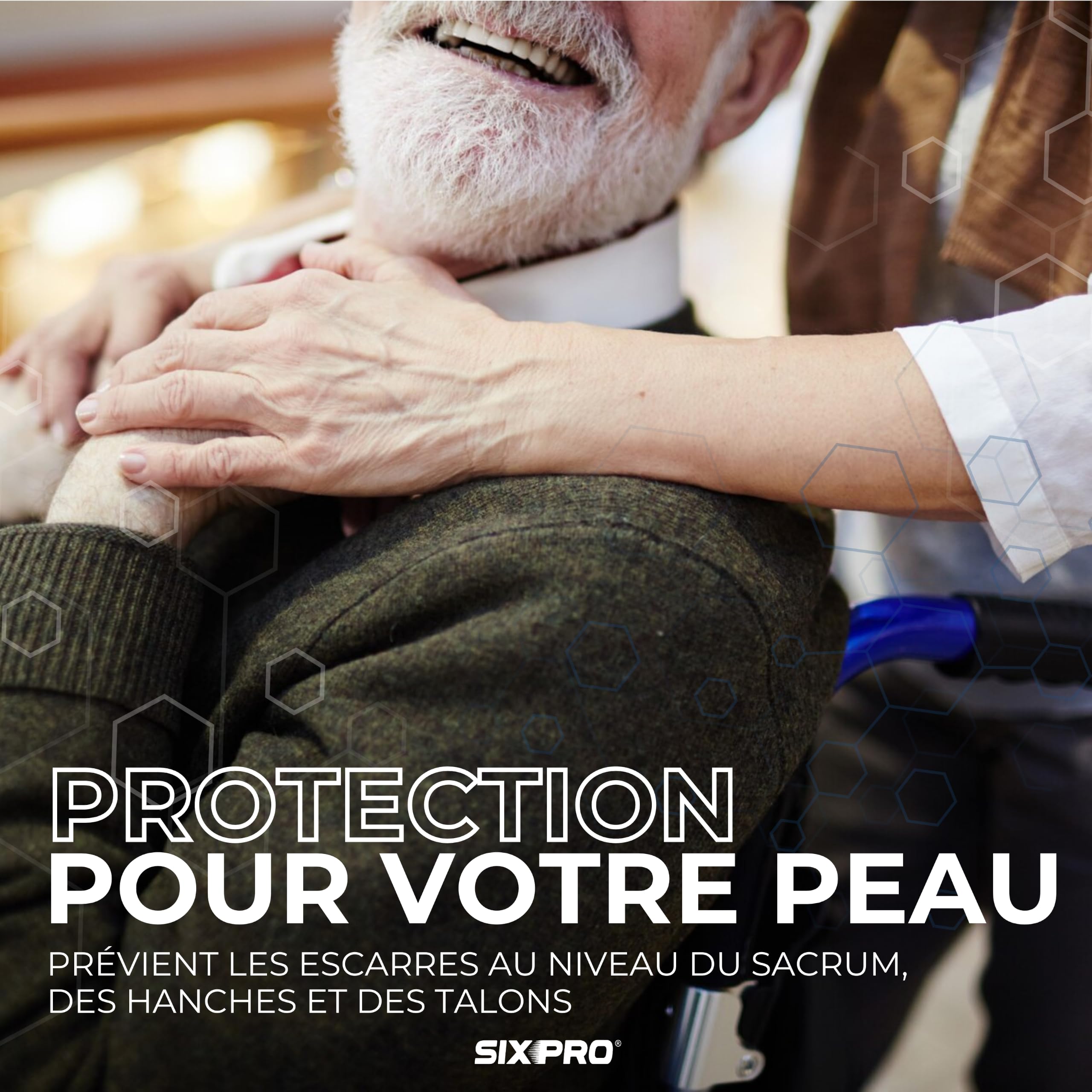 SIXPRO ORTHOPEDIC 100ml | Crème Antifriction et Réparatrice | Prévention des Plaies, Escarres et Irritations | Protection Naturelle pour Peaux Sensibles | Personnes Alitées, Prothèses et Incontinence