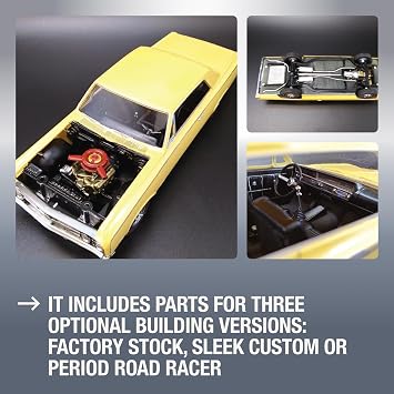 AMT 1964 Olds Cutlass 442 Hardtop 1:25 Scale Model Kit, Factory Color