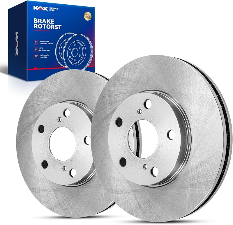 Par de discos de freio dianteiros KAX 27,51 cm para Toyota Camry, Avalon e Lexus ES300