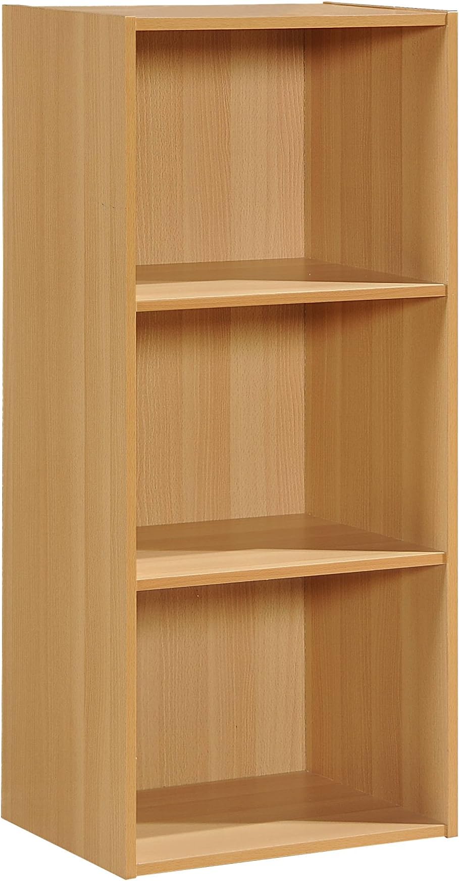 Import 3 Shelf Bookcase, Beech