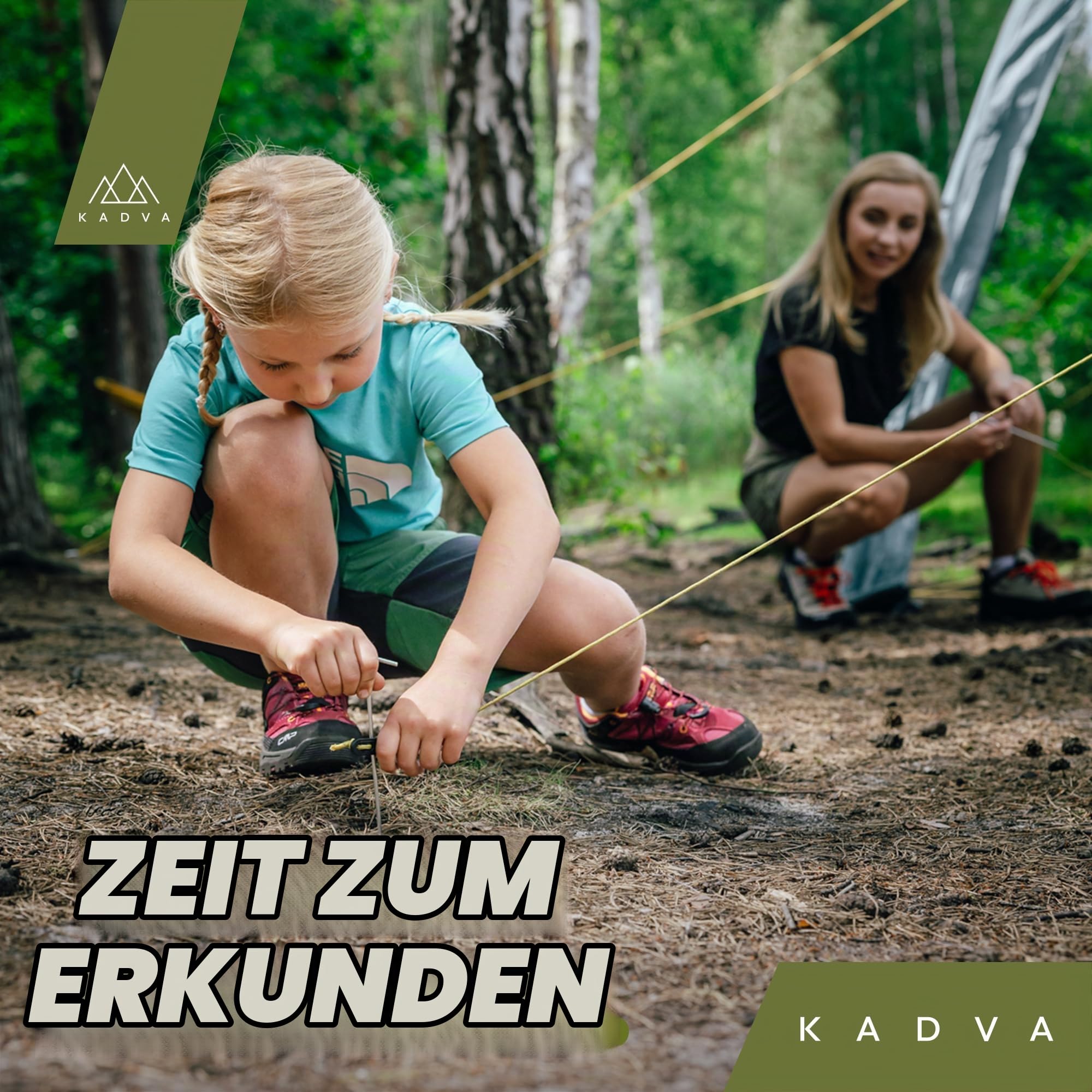 KADVA Campingzelt Festa 2 Zelt 200 x 120 x 105 cm für 2 Personen mit Moskitonetz Wasserdichtes Leichtes und Robustes Fiberglasgestell Ideal für Camping und Wandern