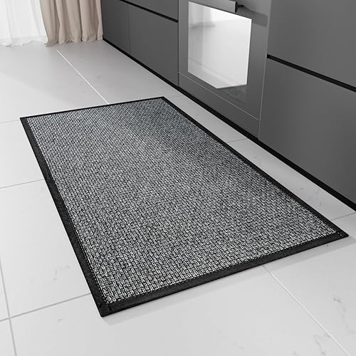 Miniatura 27 de Alfombra de Cocina, Alfombras de Cocina de Goma Antideslizantes Lavables, Tapete Corredor Absorbente para Piso, Tapetes de Pie Lavables a Máquina