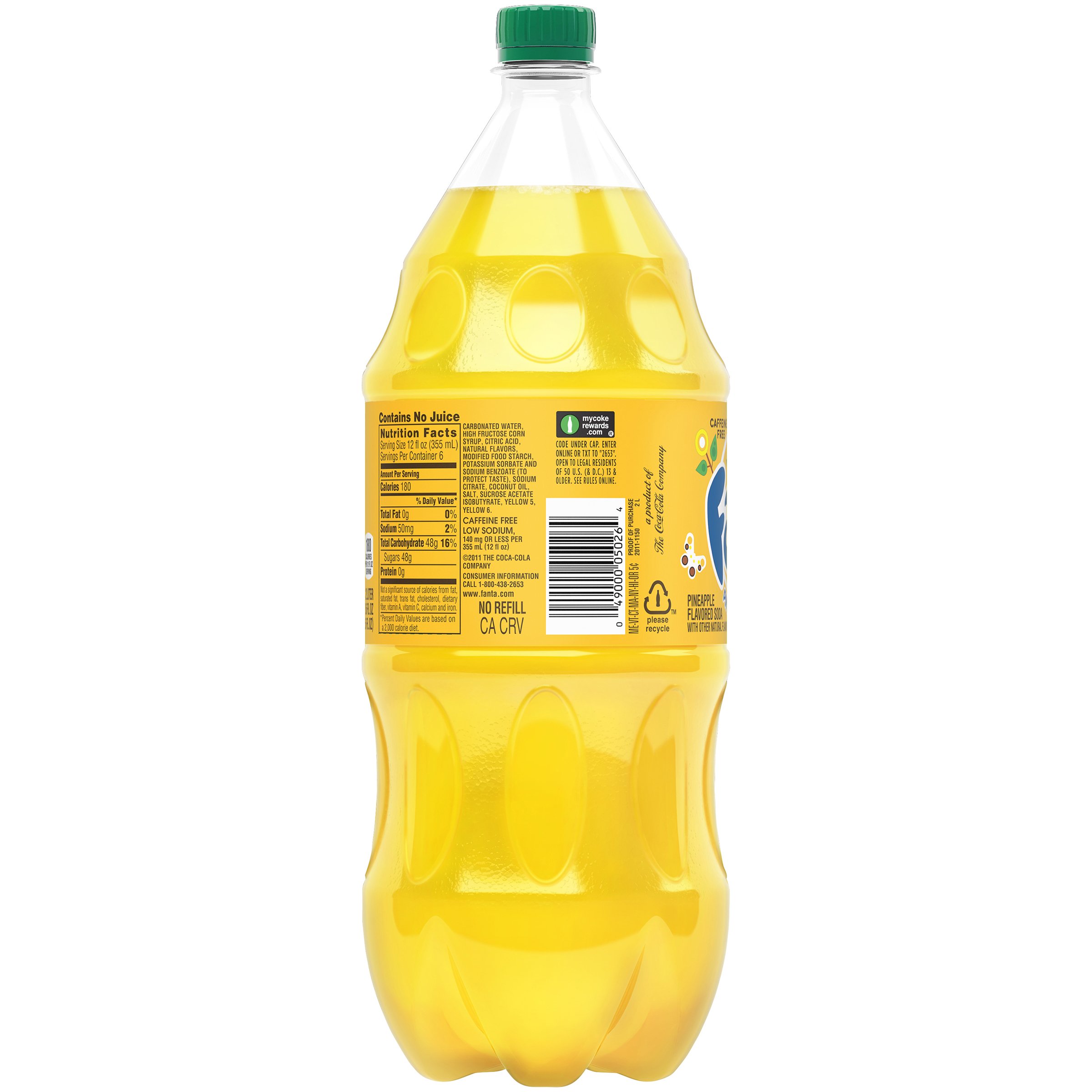 Fanta Pineapple, 2 Liter