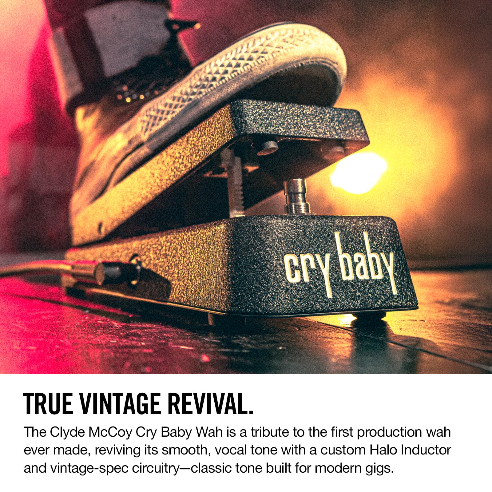 DUNLOP - CM95 CLYDE MCCOY CRY BABY WAH