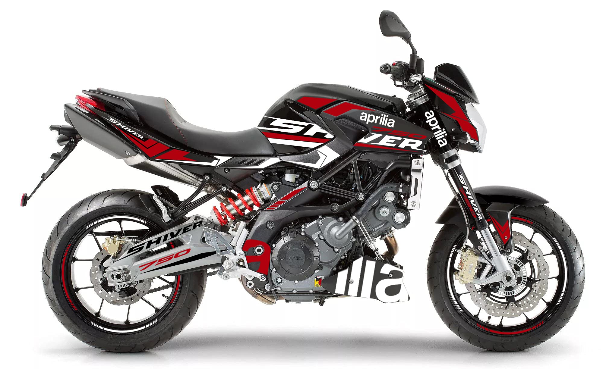 Amazon.com - Compatible for Aprilia Shiver 750 Graphics kit 2013 