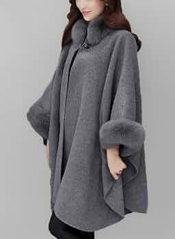 Manteau Femme En Laine Hiver Chaud Long Élégant - Mode Hiver Cachemire