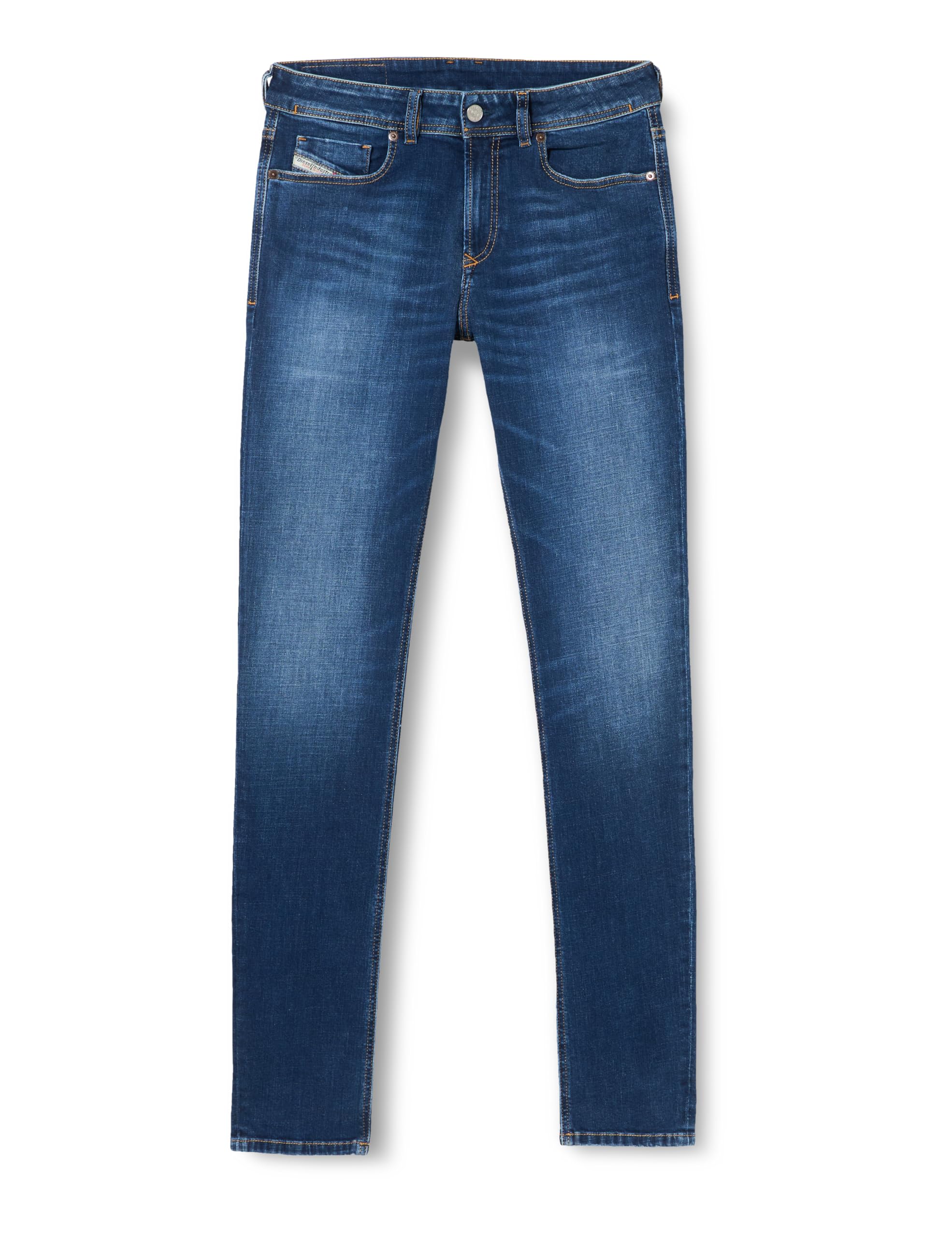 Diesel Men's Brown Jeans, Male,, Denim 1979 Sleenker W33