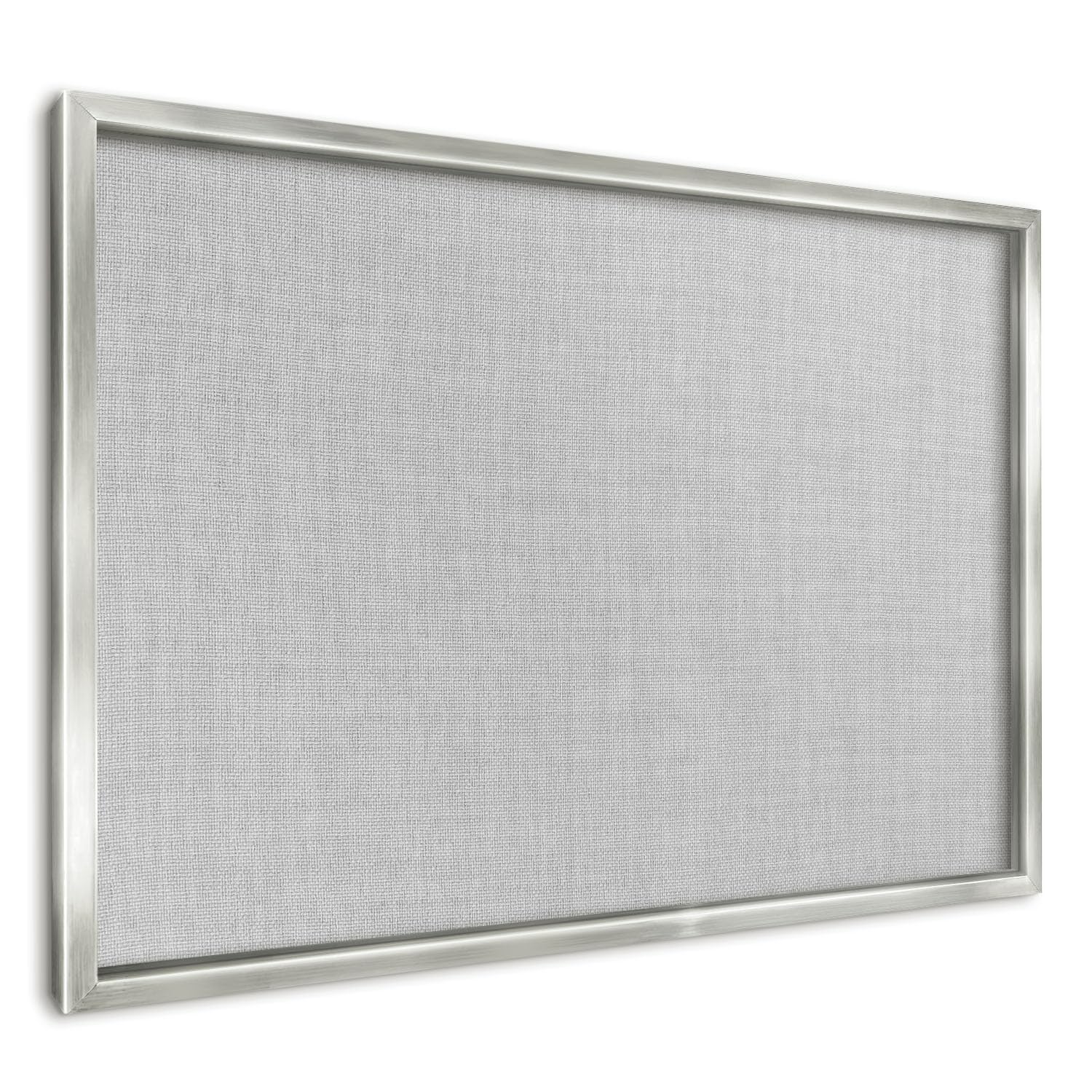Panel Magnético Informativo 60x40 cm | Marco Plateado | Elegancia Sutil | Montaje Fácil | Pizarra de Pared | Para Restaurante y Bar | Expositor para Menú, Ofertas del Día