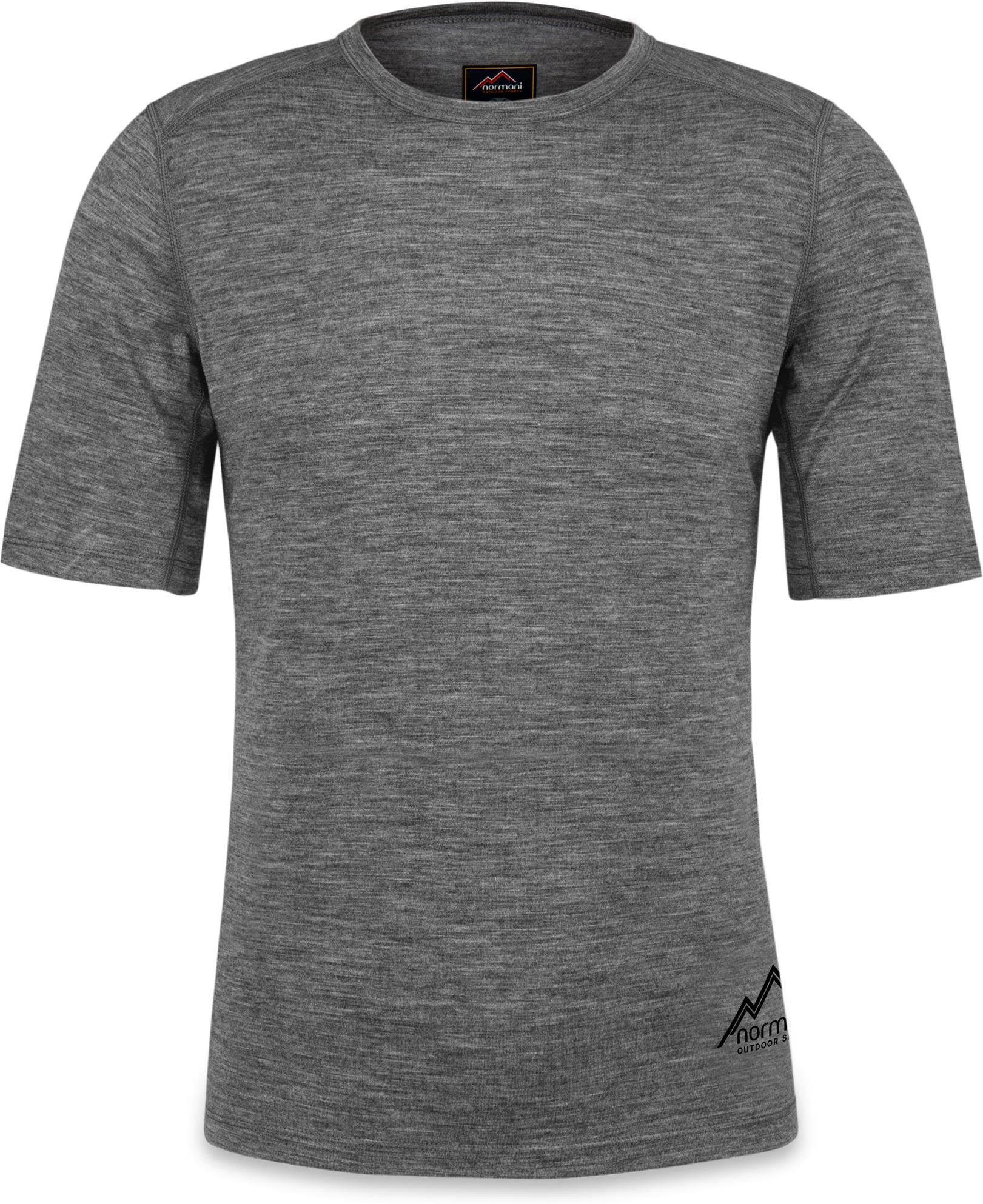 Herren Merino T-Shirt Short Sleeve Kurzarm Oberteil Funktionsoberteil 100% Merinowolle Thermounterwäsche Baselayer