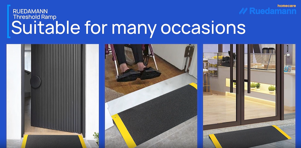 Watch Ruedamann Threshold Ramp for Doorways on Amazon Live