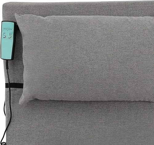 Miniatura 6 de Respaldo elevador eléctrico para cama, respaldo de cama de elevación ajustable de 2-80 con control remoto, capacidad de peso de 600 libras para