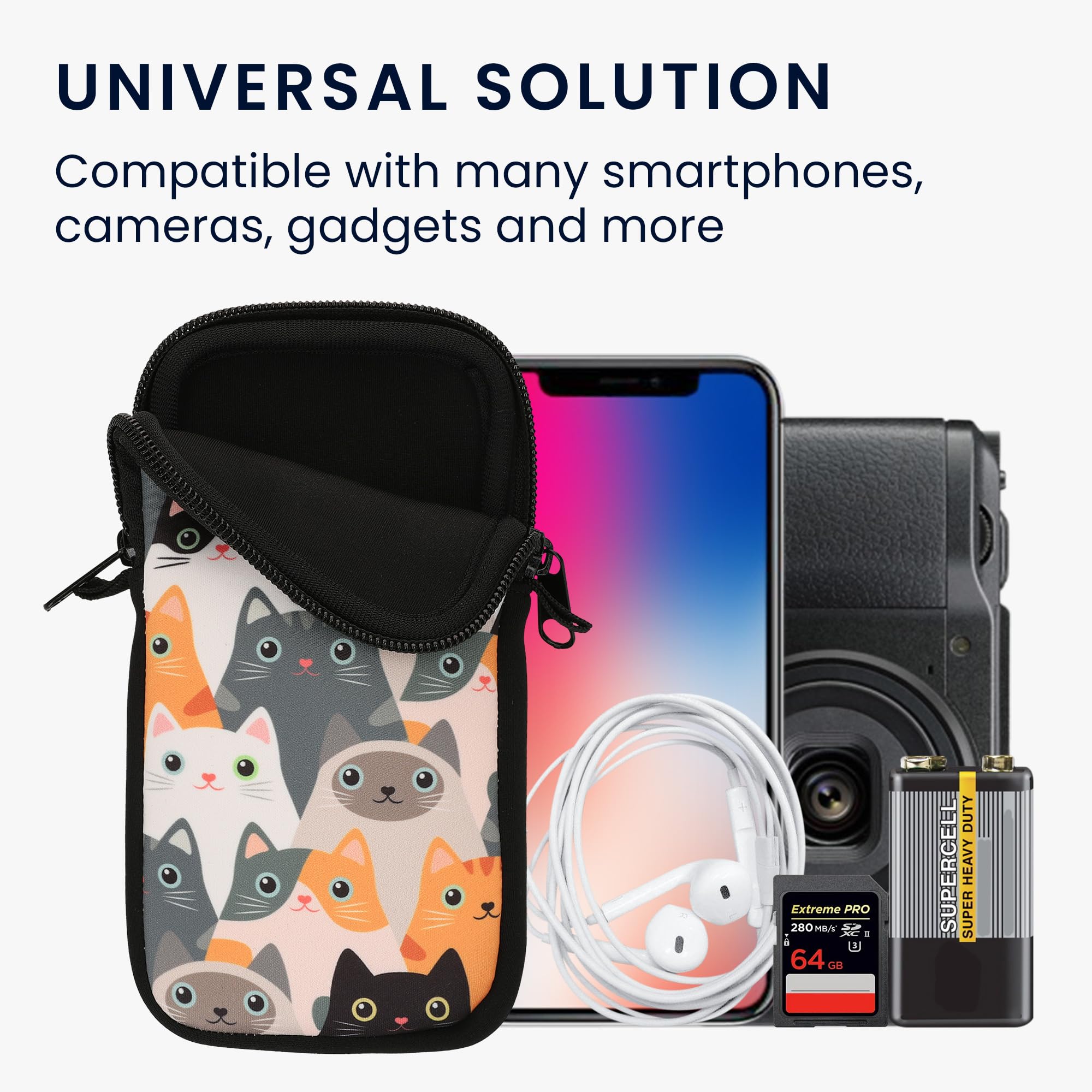 Custodia Porta Smartphone A Tracolla Phone Pouch Borsetta