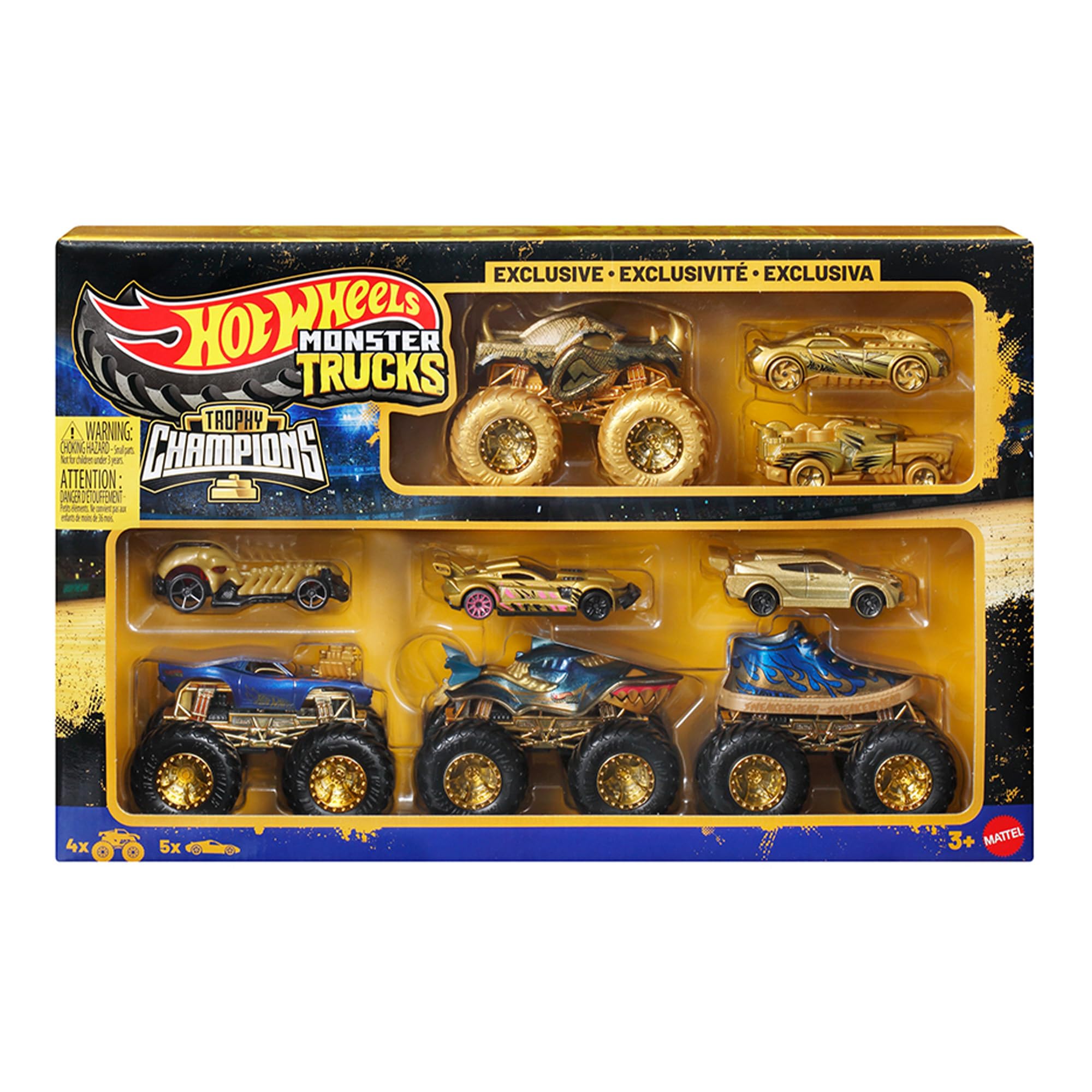 Amazon | ホットウィール(Hot Wheels) モンスタートラック トロフィー