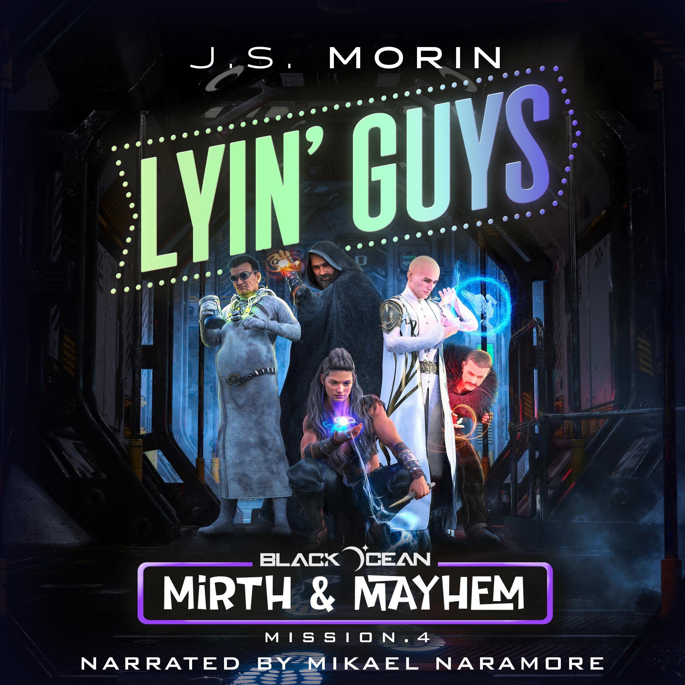 Cover art for Lyin' Guys: Mission 4 (Black Ocean: Mirth & Mayhem)