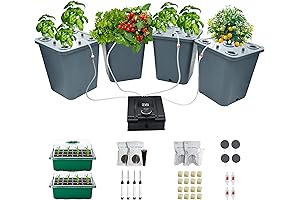 4 Hydroponic Buckets for Optimal Plant Growth