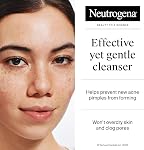 Neutrogena Oil-Free Acne Wash, Facial Cleanser with 2% Salicylic Acid Acne Treatment, Daily Oil-Free Acne Face Wash for Acne-Prone Skin with Salicylic Acid, 269mL