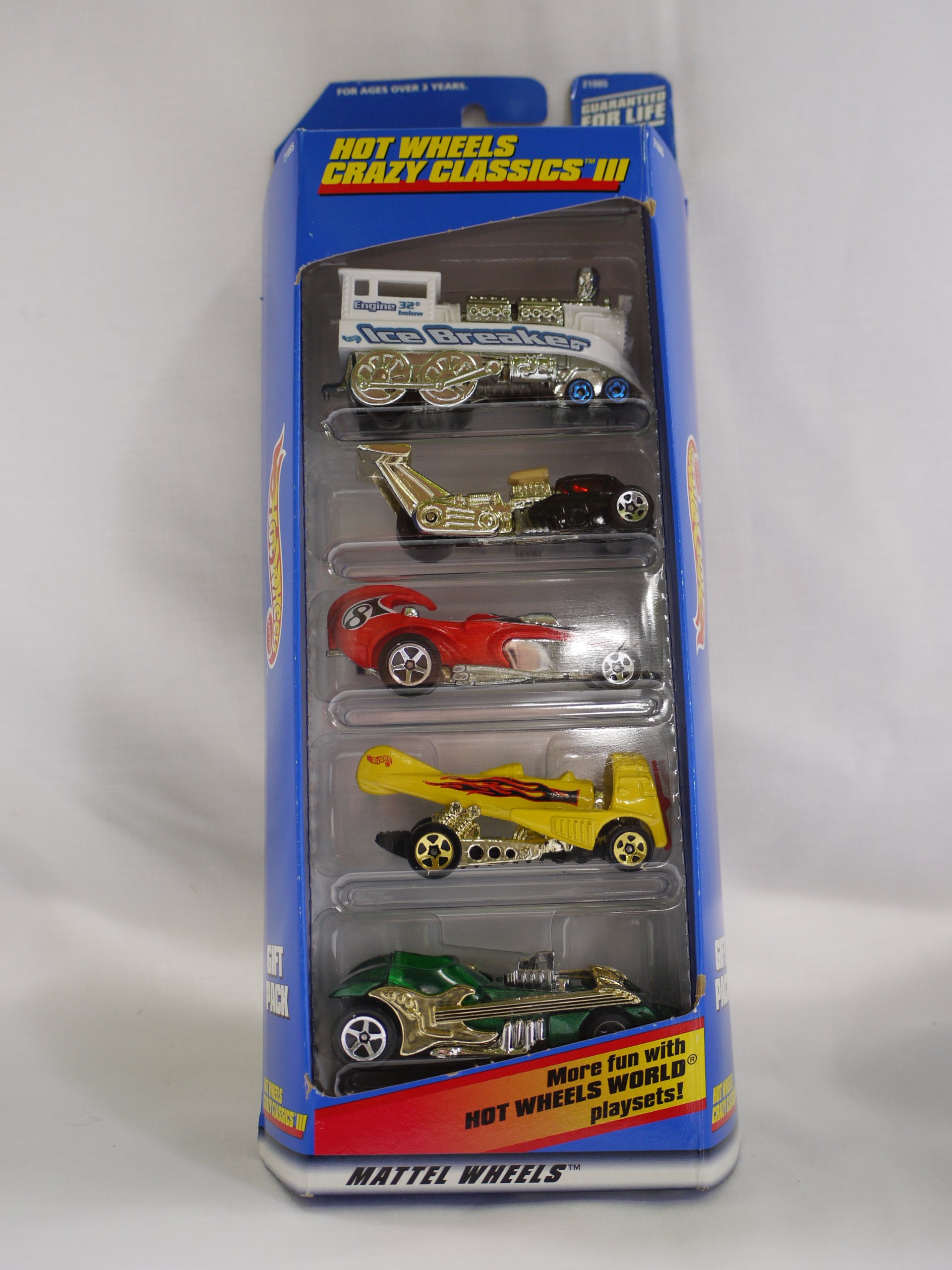 Amazon.com: Hot Wheels CRAZY CLASSICS III 5 Vehicle Gift Pack