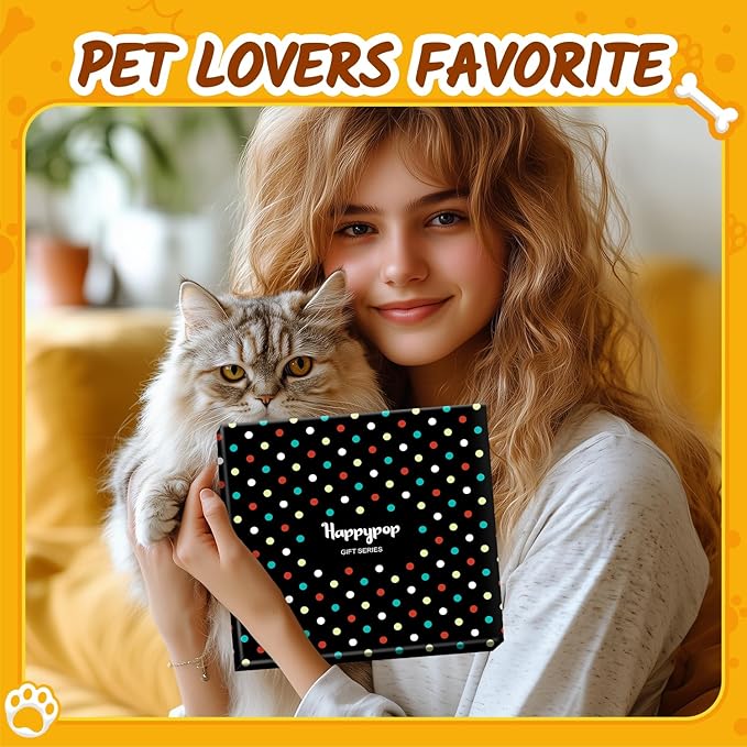 HAPPYPOP Medias Divertidas para Mujer - Gatos Animales miniatura 2